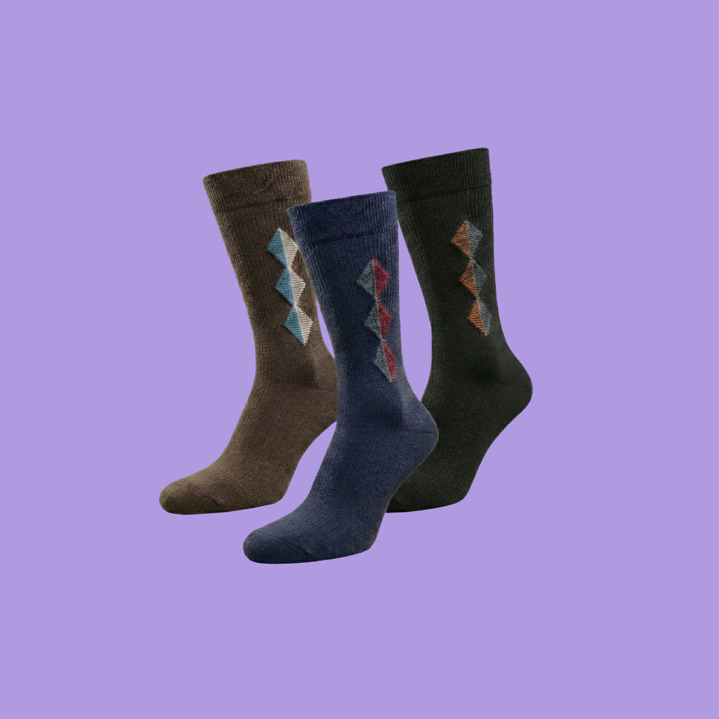 Pack of 3  Men Full Size Socks