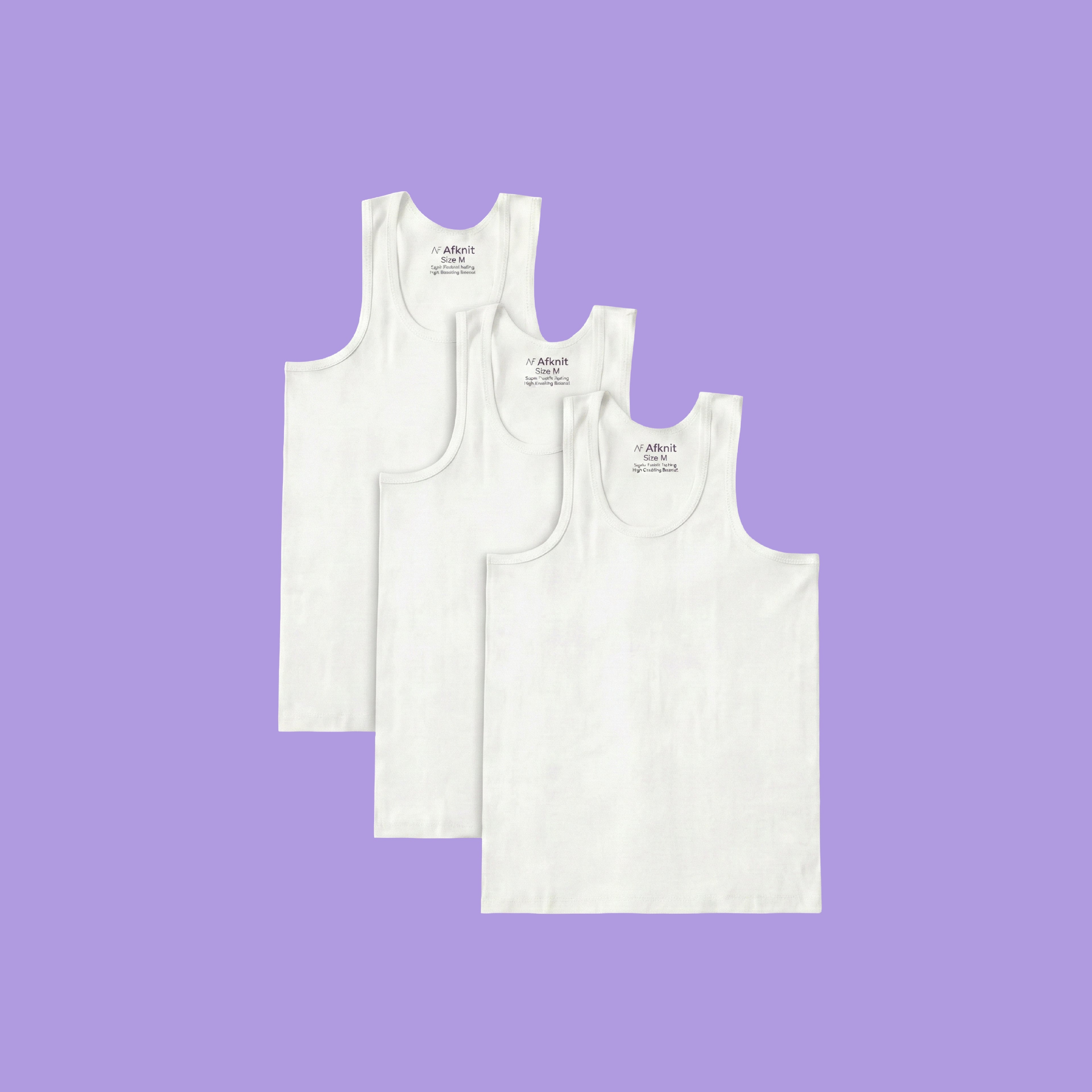 Pack of 3  Sando Men Vest