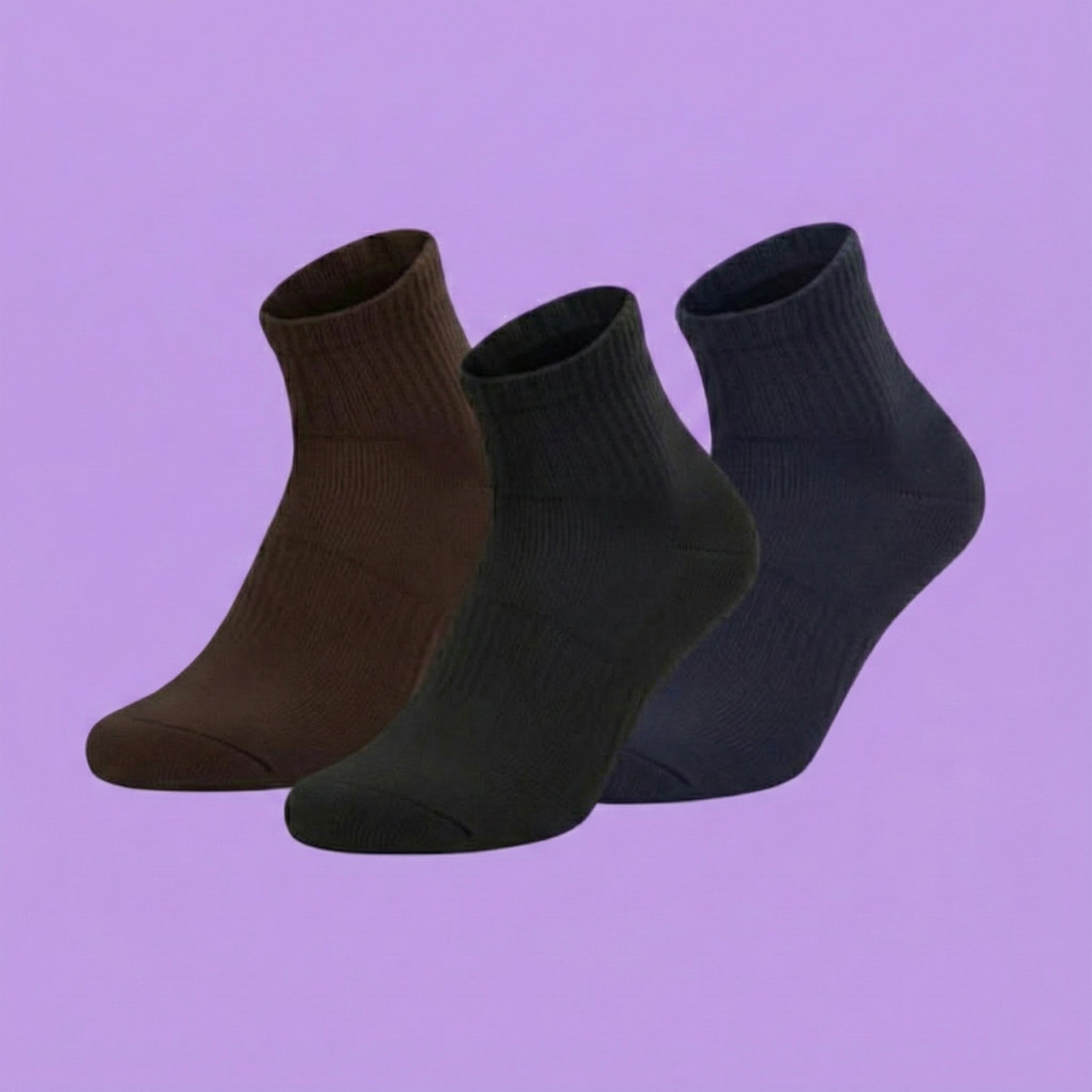Pack of 3  Men Ankle Socks